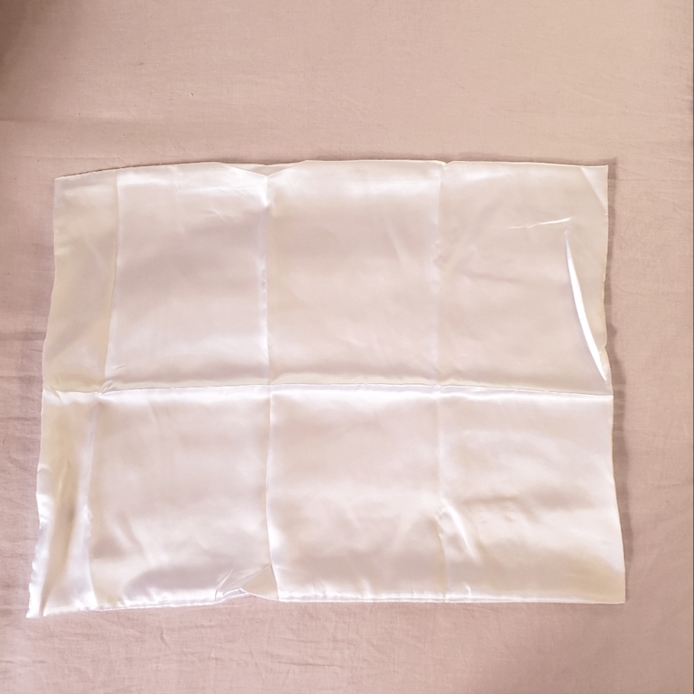 White Satin Pillowcase